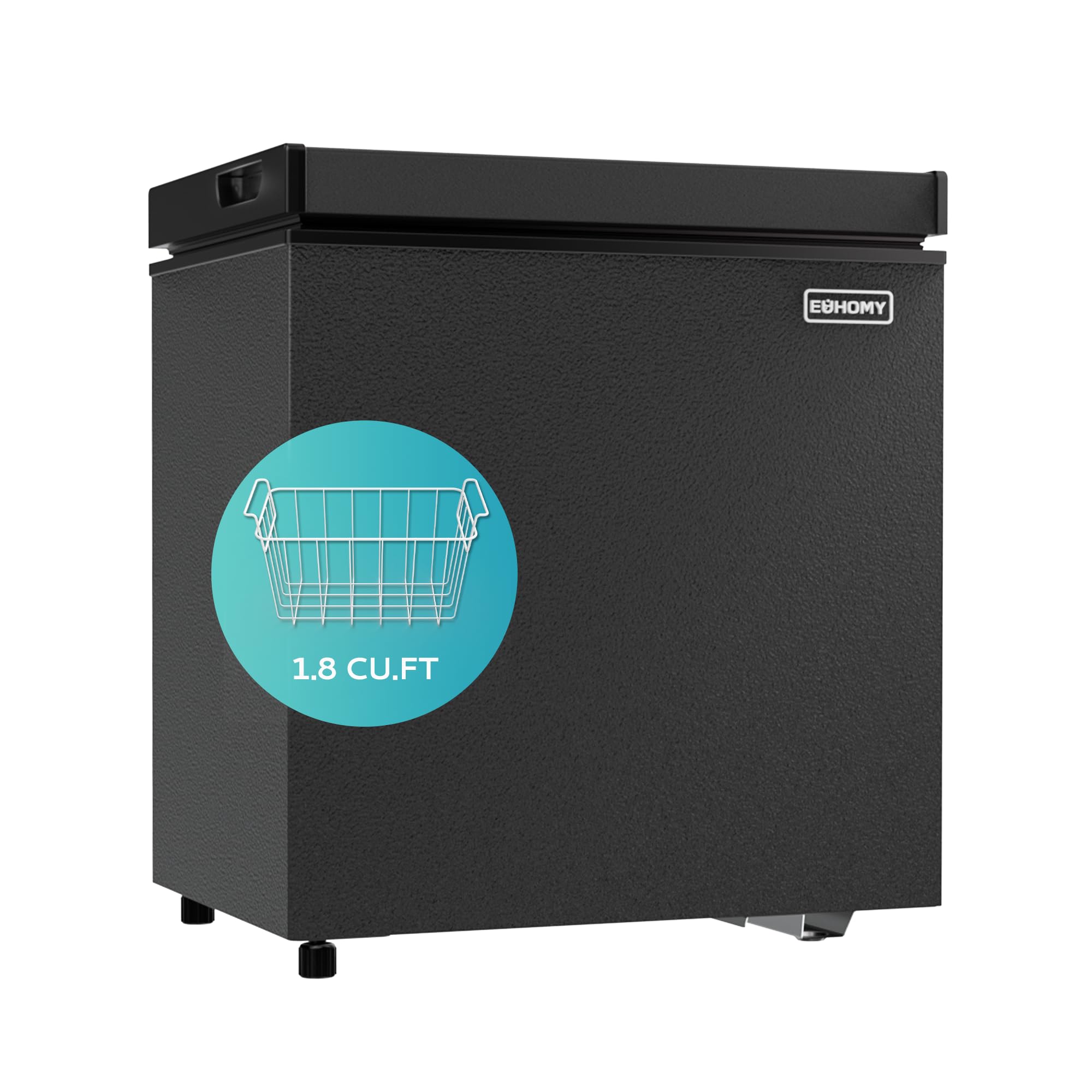 EUHOMY Chest Freezer with Removable Basket, Small Deep Freezer - Euhomy