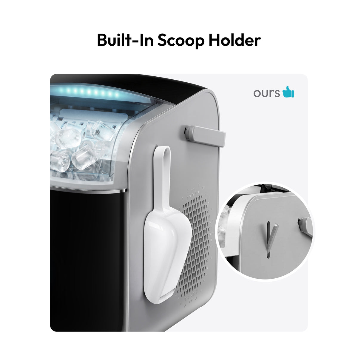 Euhomy Dart H1 Pro Bullet Ice Maker
