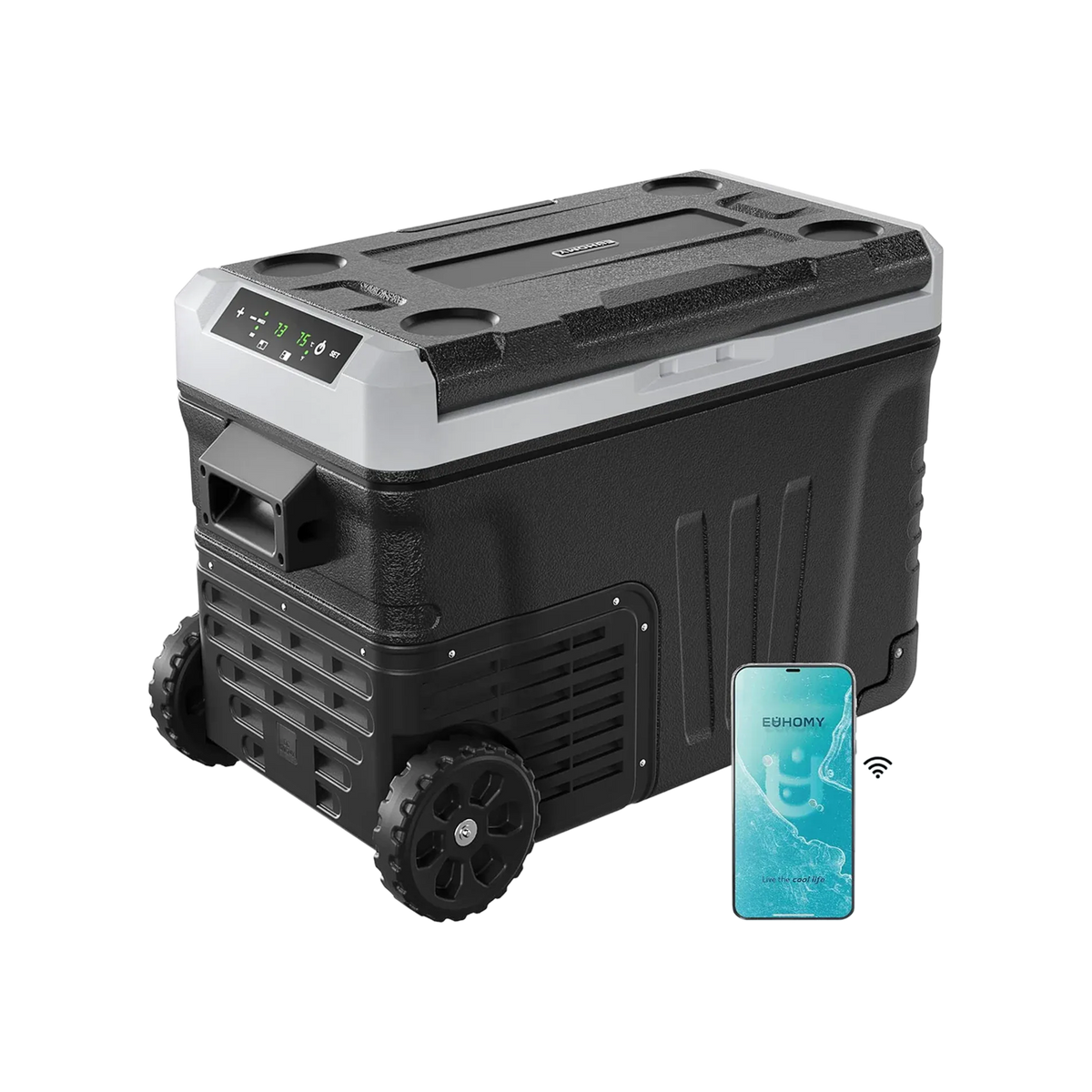 Dual-Zone Car Refrigerator | App Control
