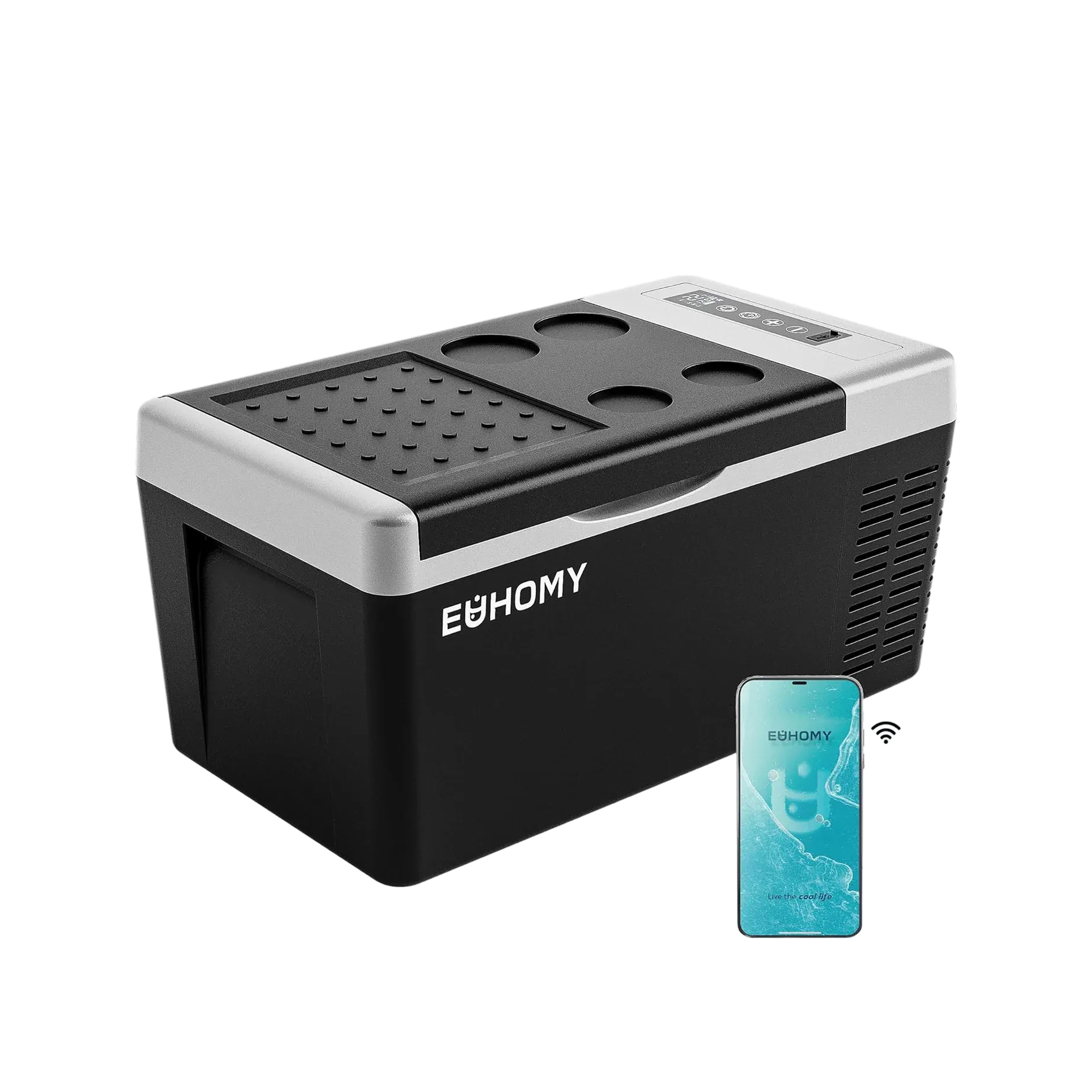 12 Volt Easy To Secure Portable Car Refrigerator Camp Refrigerator