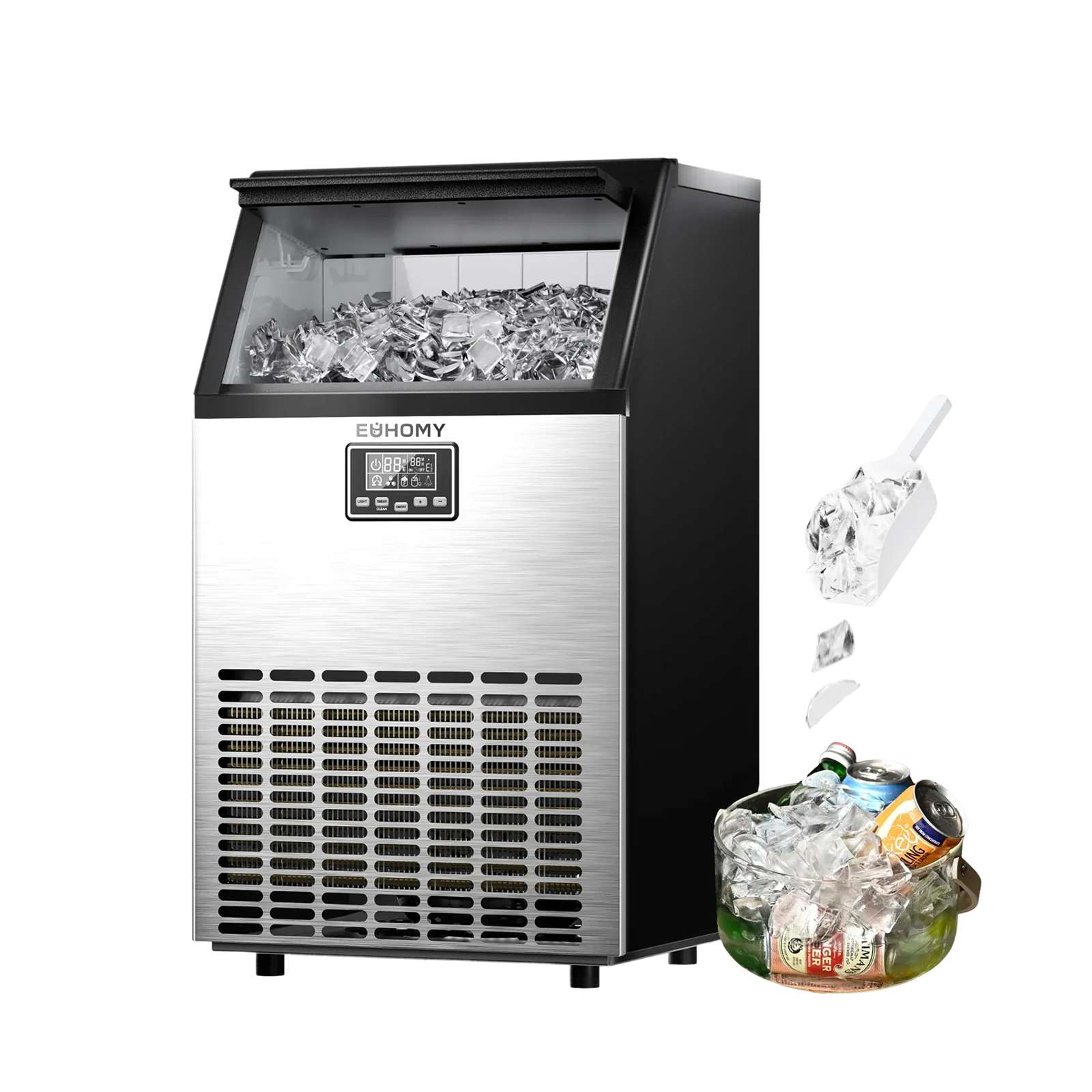 Euhomy Moon SE Crescent Commercial Ice Machine