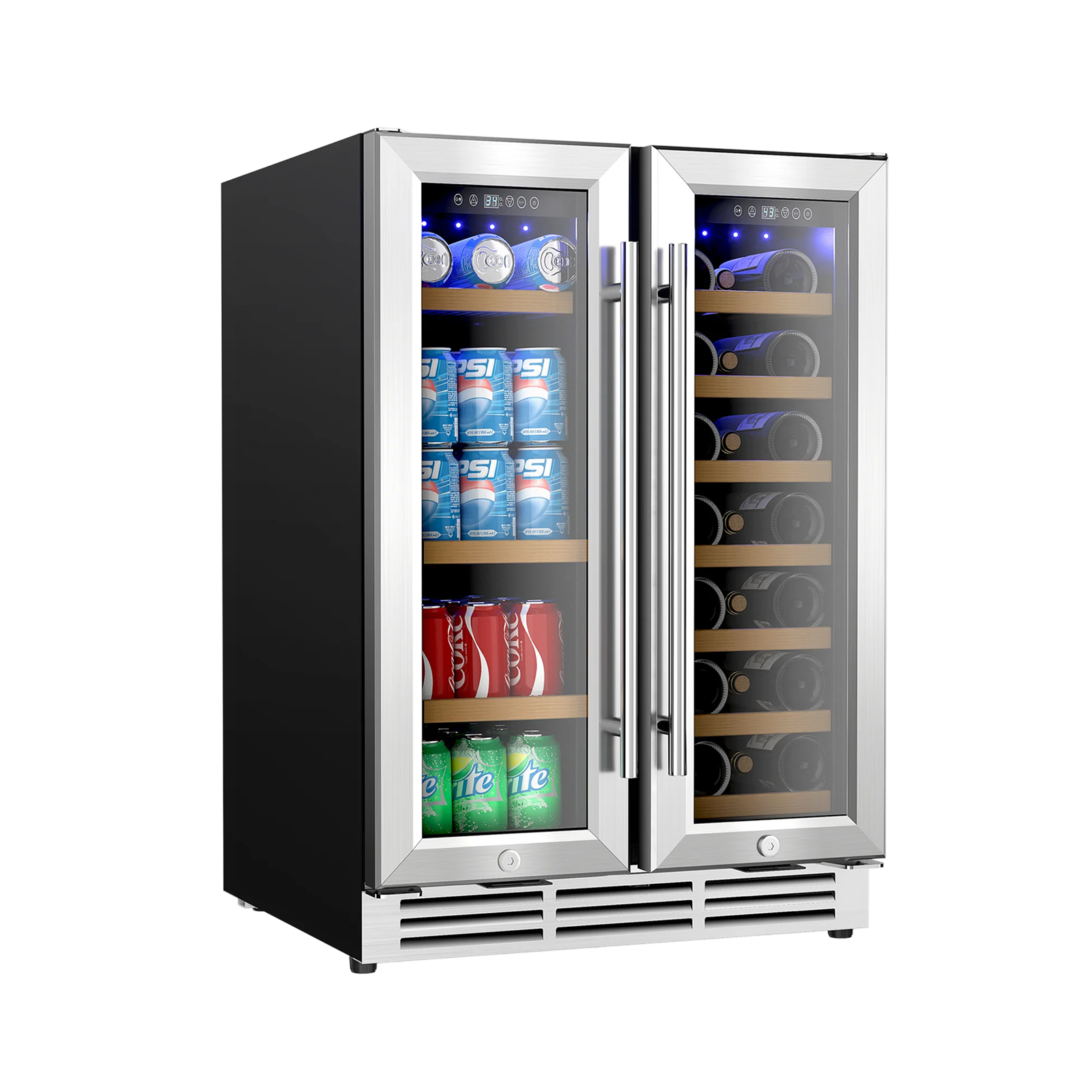 Euhomy Spring 160 Cans Beverage Refrigerator
