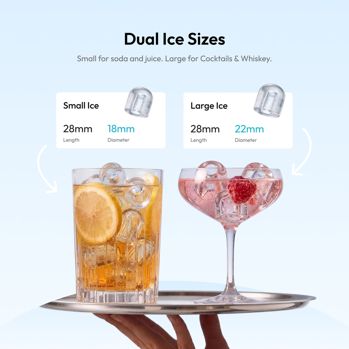 Euhomy Dart H1 Pro Bullet Ice Maker