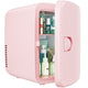 EUHOMY Mini Beauty Fridge, 4L, 110V – Skincare, Makeup & Drink Storage, Available in Black, White & Pink
