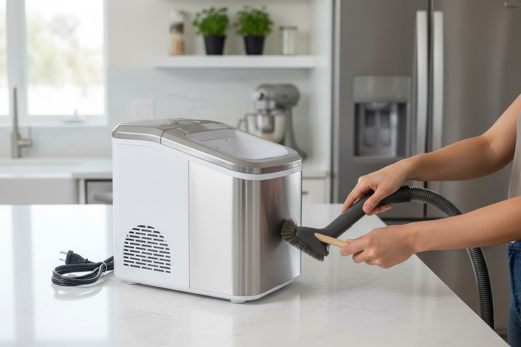 How to Clean the Air Vents and Cooling Fan on Your Ice Maker