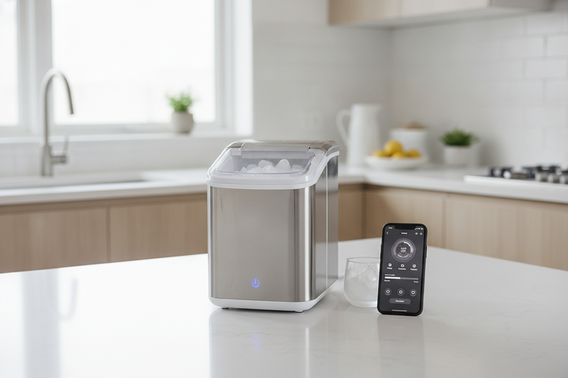 Can You Adjust Ice Size or Hardness Settings Through the App?