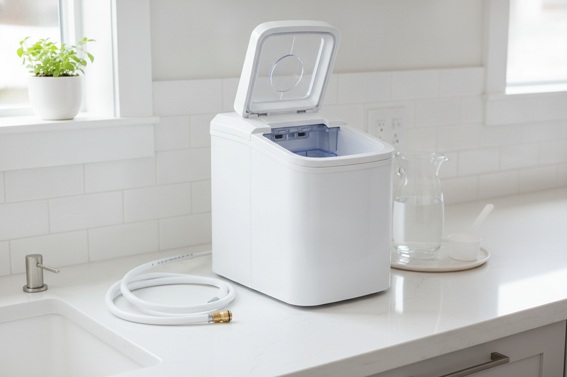 Can I Connect My Portable Ice Maker to a Direct Water Line?