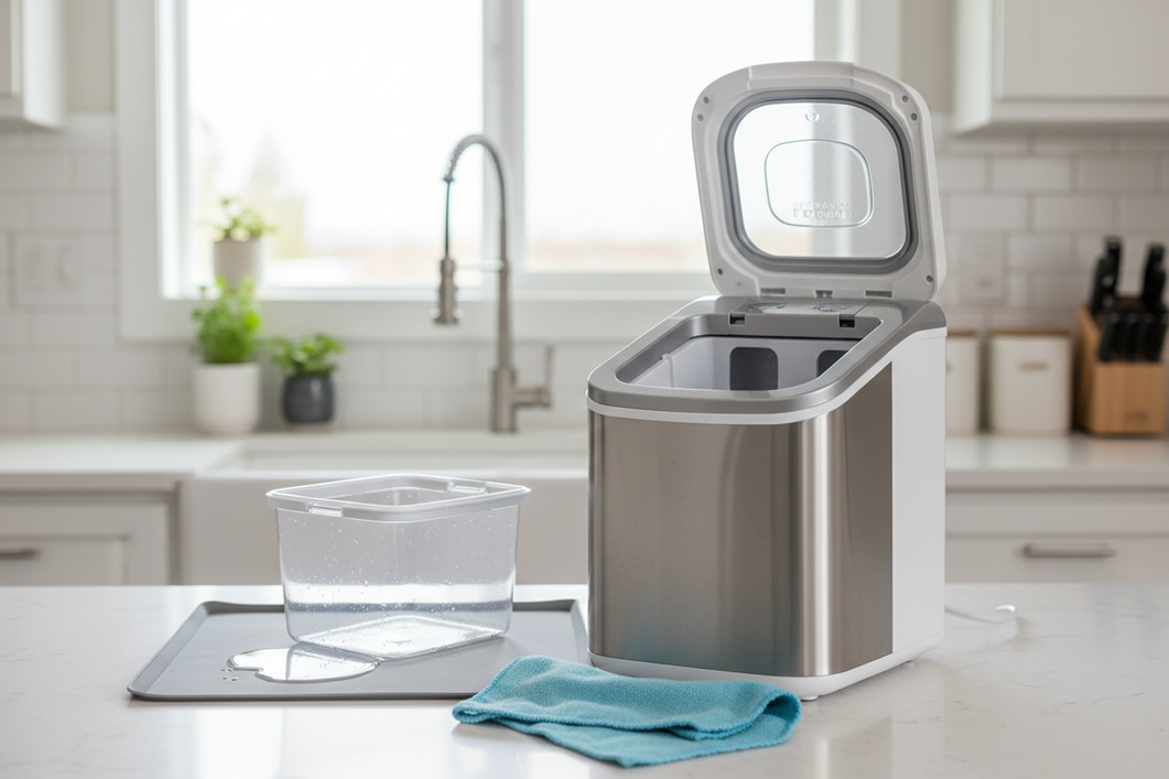 How to Clean the Water Reservoir in a Portable Ice Maker