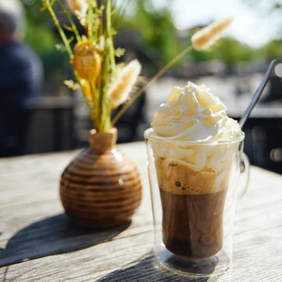 Iced Coffee With Cream