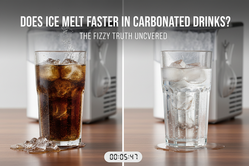 Does Ice Melt Faster in Carbonated Drinks Than Still Drinks?