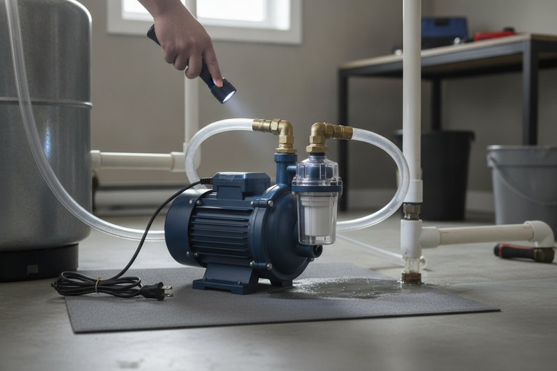 How to Fix a Water Pump That Runs But Doesn't Move Water