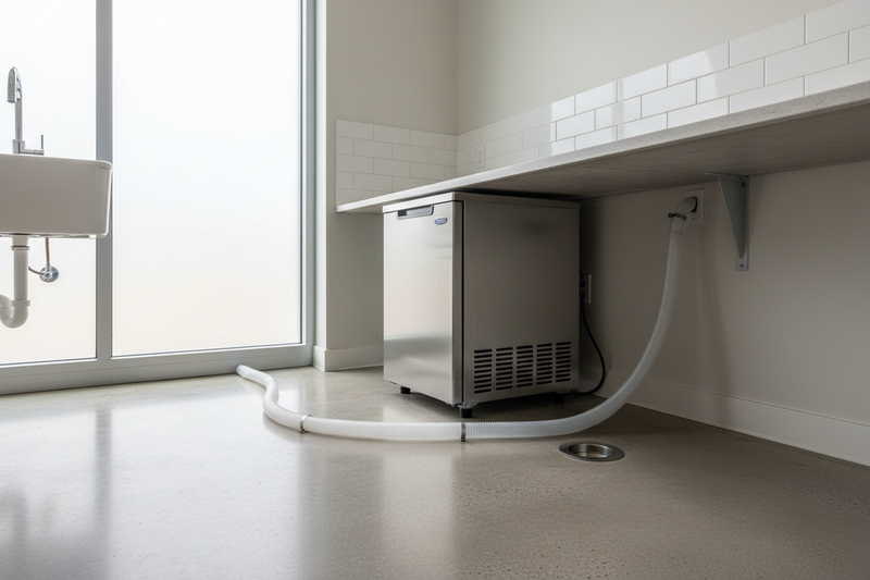 How to Set Up a Drain Line for a High-Volume Ice Maker