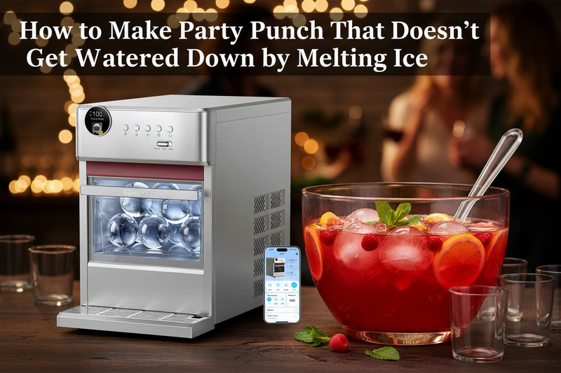 How to Make Party Punch That Doesn't Get Watered Down by Melting Ice