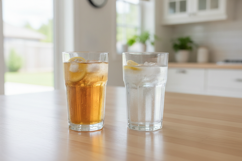 Why Does Ice in Sweet Drinks Seem to Melt Faster Than in Plain Water?