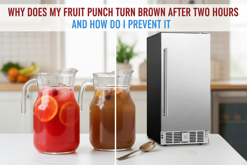Why Does My Fruit Punch Turn Brown After Two Hours and How Do I Prevent It