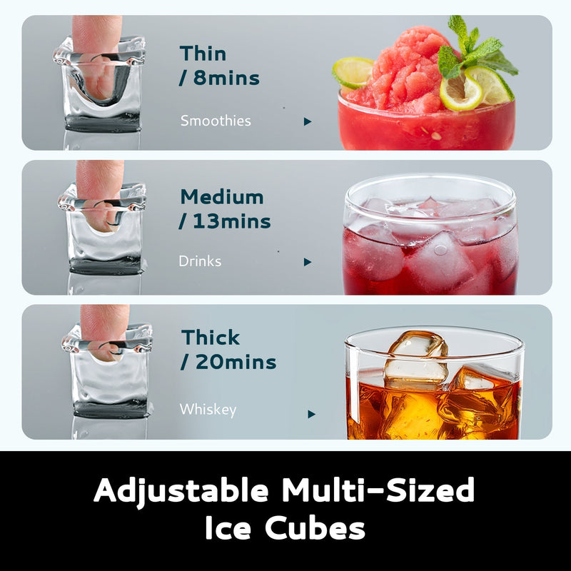 How to Adjust Ice Cube Size and Thickness on Your Ice Maker?