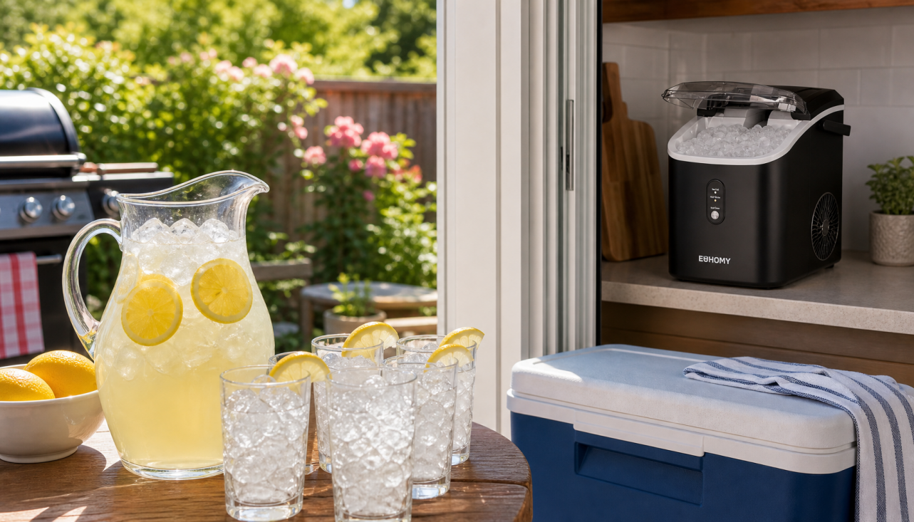 best ice shape lemonade backyard BBQ