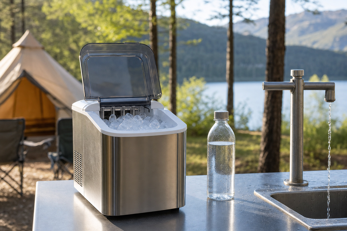 What Water Is Safe in a Portable Ice Maker at a Campground?