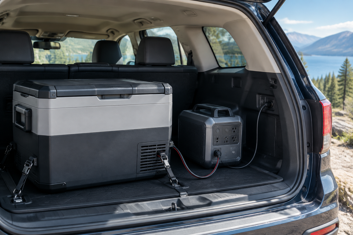Can You Charge a Portable Refrigerator Battery While Driving?