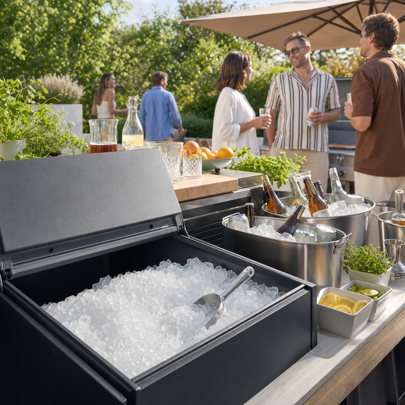 How to Calculate Ice Needs for an All-Day Outdoor BBQ in Summer Heat