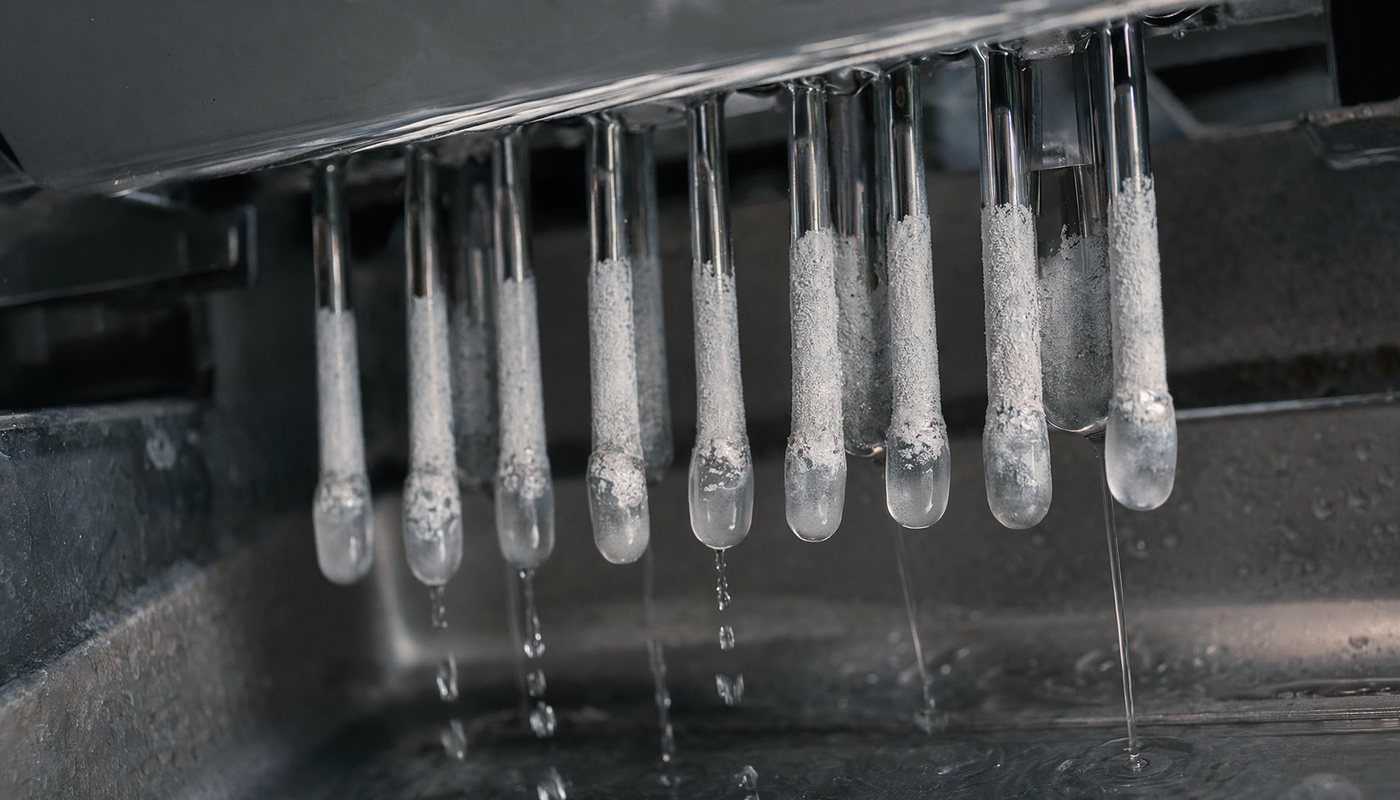How Water Hardness Affects Ice Maker Freezing Mechanics