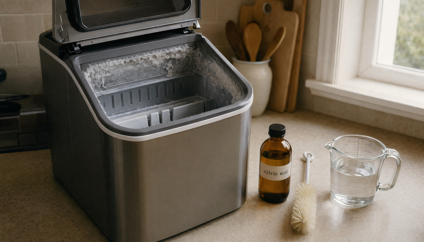 Citric Acid vs. Vinegar for Descaling Ice Makers: Which Is Better?