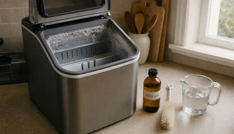Citric Acid vs. Vinegar for Descaling Ice Makers: Which Is Better?
