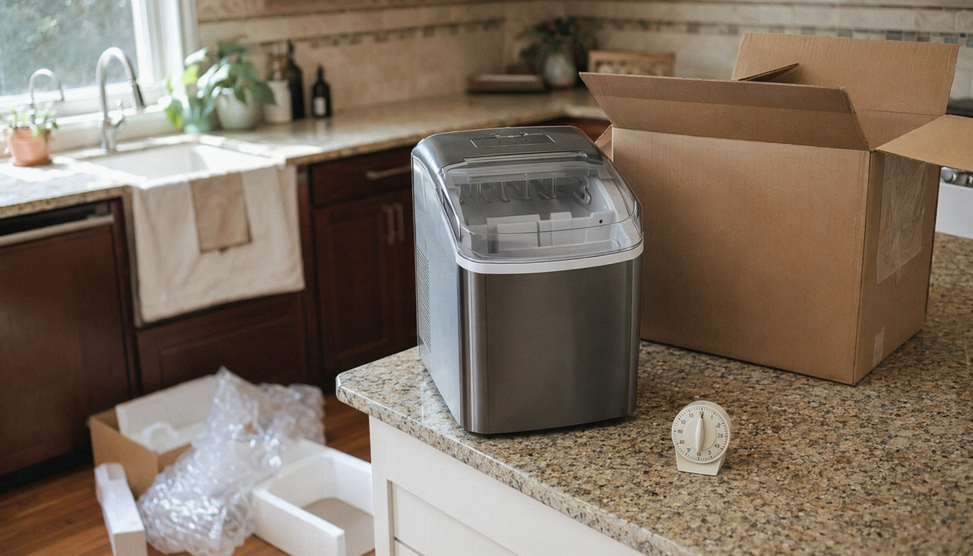 How Long Should You Wait After Unboxing Before Starting a Countertop Ice Maker?