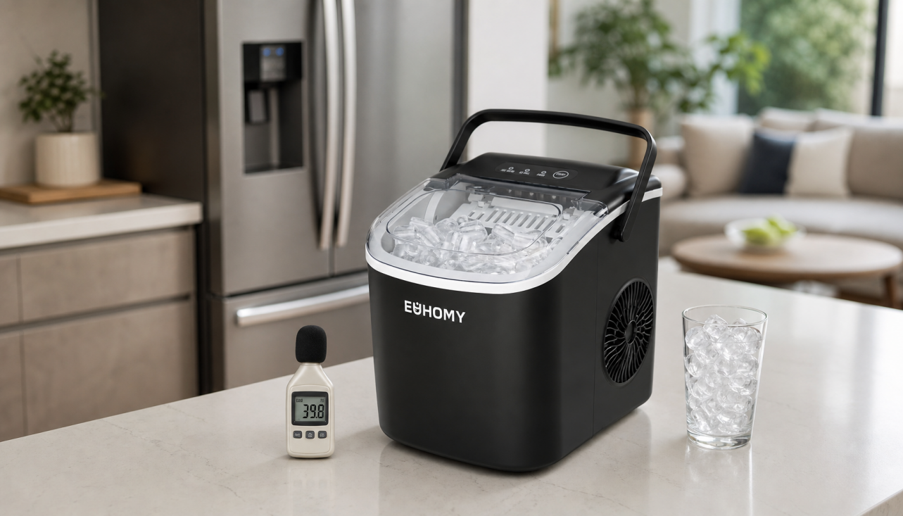 What Decibel Level Is Considered Quiet for a Countertop Ice Maker?