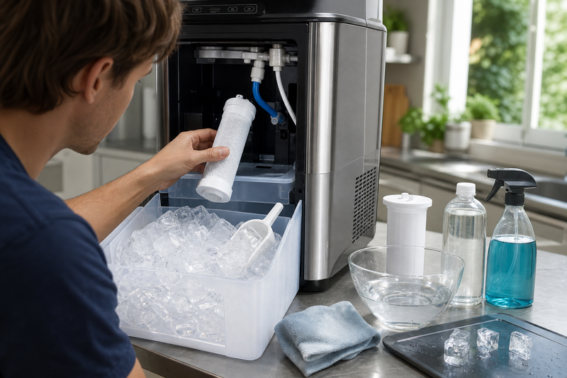 How to Tell When Your Ice Maker Water Filter Is Actually Clogged