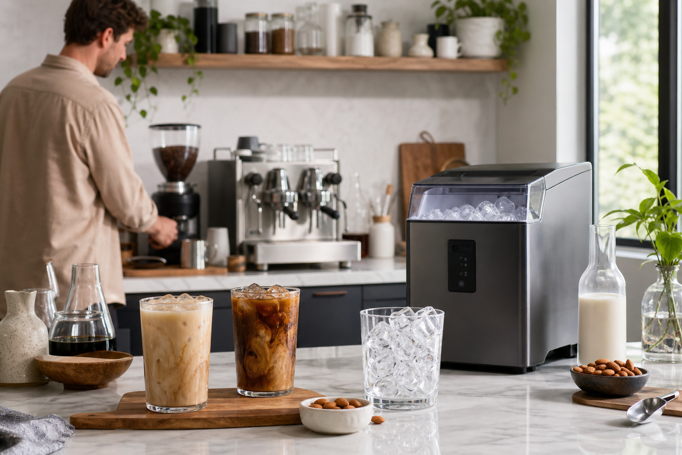 How to Make a Creamy Iced Latte Without Heavy Cream or Sugar