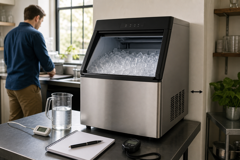 Why an 80 lb Commercial Ice Maker Often Won’t Make Twice the Ice of a 40 lb Model