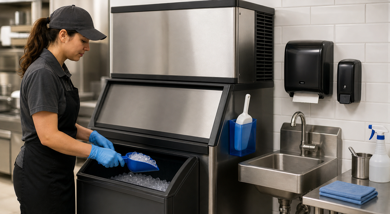 Do You Need a Separate Hand-Washing Sink Near Your Commercial Ice Machine?