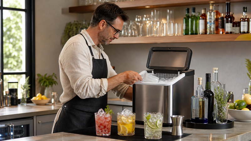 Can Employees Touch Ice with Bare Hands in a Commercial Kitchen?
