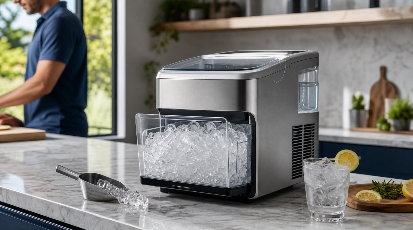 Why One Countertop Ice Maker Makes Cloudy Ice and Another Makes Clear Ice