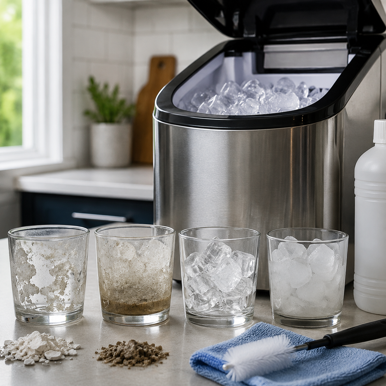 Can Tap Water Minerals Make Ice Cloudy Even in a Clear Ice Machine?