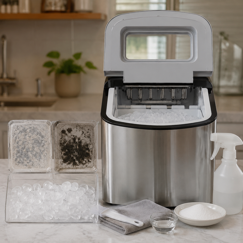 Hard Water Stains vs. Mold in an Ice Maker: How to Tell and What to Do