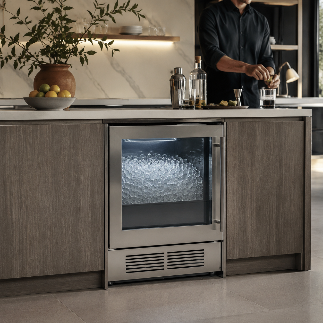 Portable Ice Maker vs. Undercounter Ice Maker: Which Fits Your Kitchen?