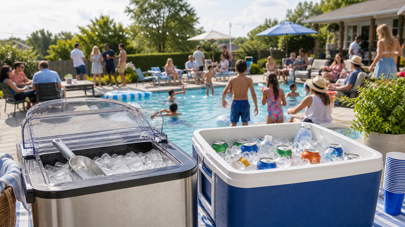 How Much Ice Do You Actually Need for a 20-Person Pool Party