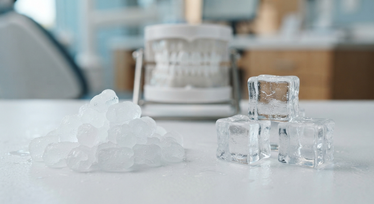 Can Chewing Soft Ice Protect Your Teeth Better Than Hard Cubes?