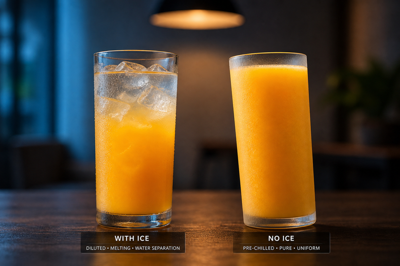 How to Stop Ice From Watering Down Your Expensive Juice