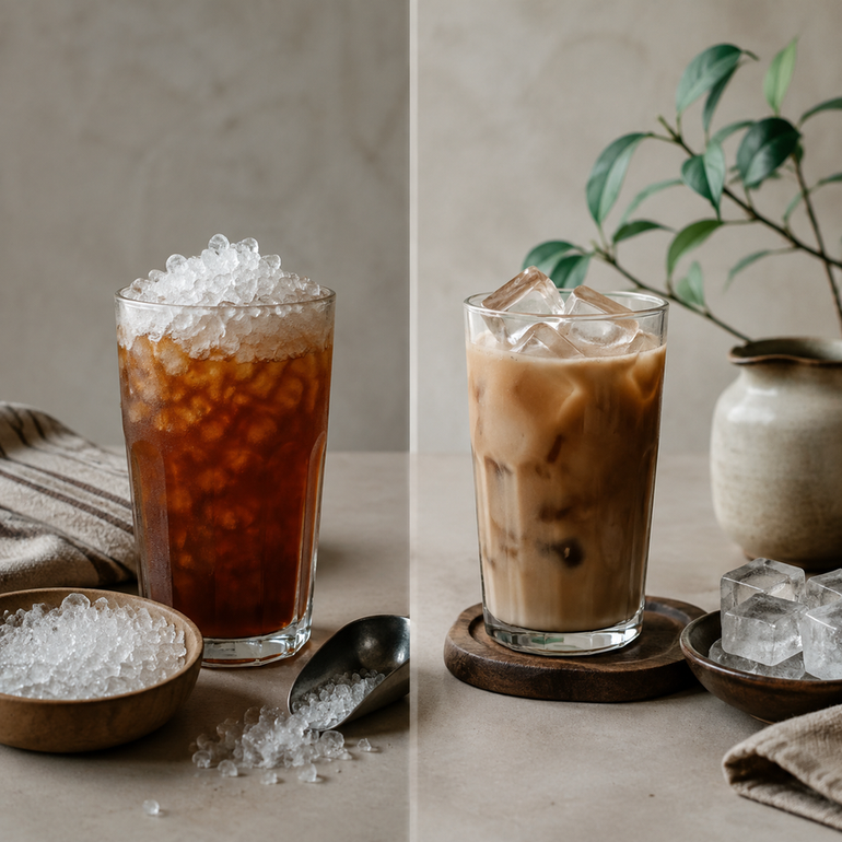 The Move Away from Bullet Ice in Visual Beverage Culture