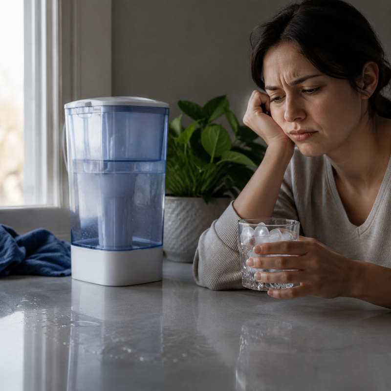 Why Does My Ice Taste Like Chlorine Even After Filtering?