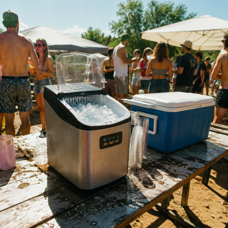 What to Do When Your Portable Ice Maker Overheats in Direct Sunlight During Outdoor Events