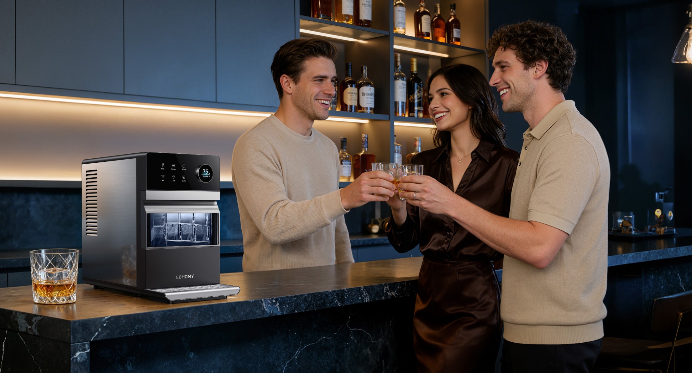 Rock Plus Square Ice Maker