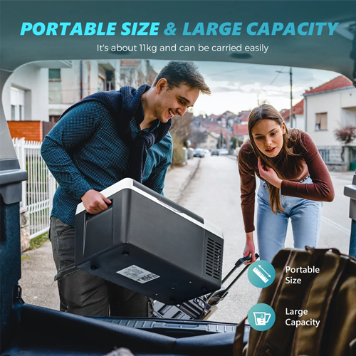 
                      
                        EUHOMY 12 Volt Easy To Secure Portable Car Refrigerator Camp Refrigerator - Euhomy
                      
                    