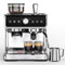 EUHOMY Espresso Machine with Grinder, 20 Bar Coffee Maker with Milk Frother Steam Wand, Professional Expresso Coffee Machines with Removable Water Tank, Latte & Cappuccino Machine for Home Barista