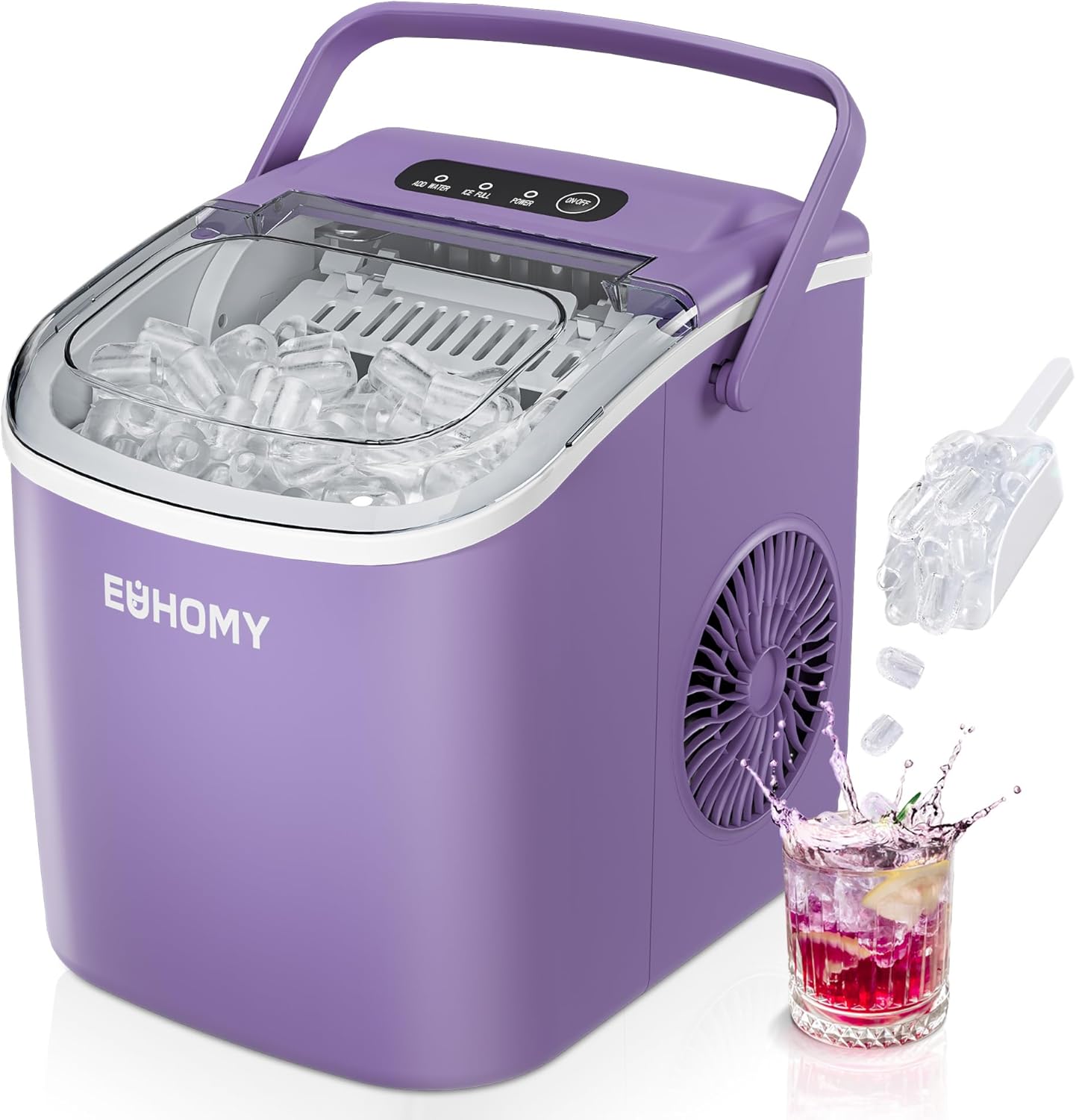 Bullet Ice Maker | Portable, Fast, Auto-Clean