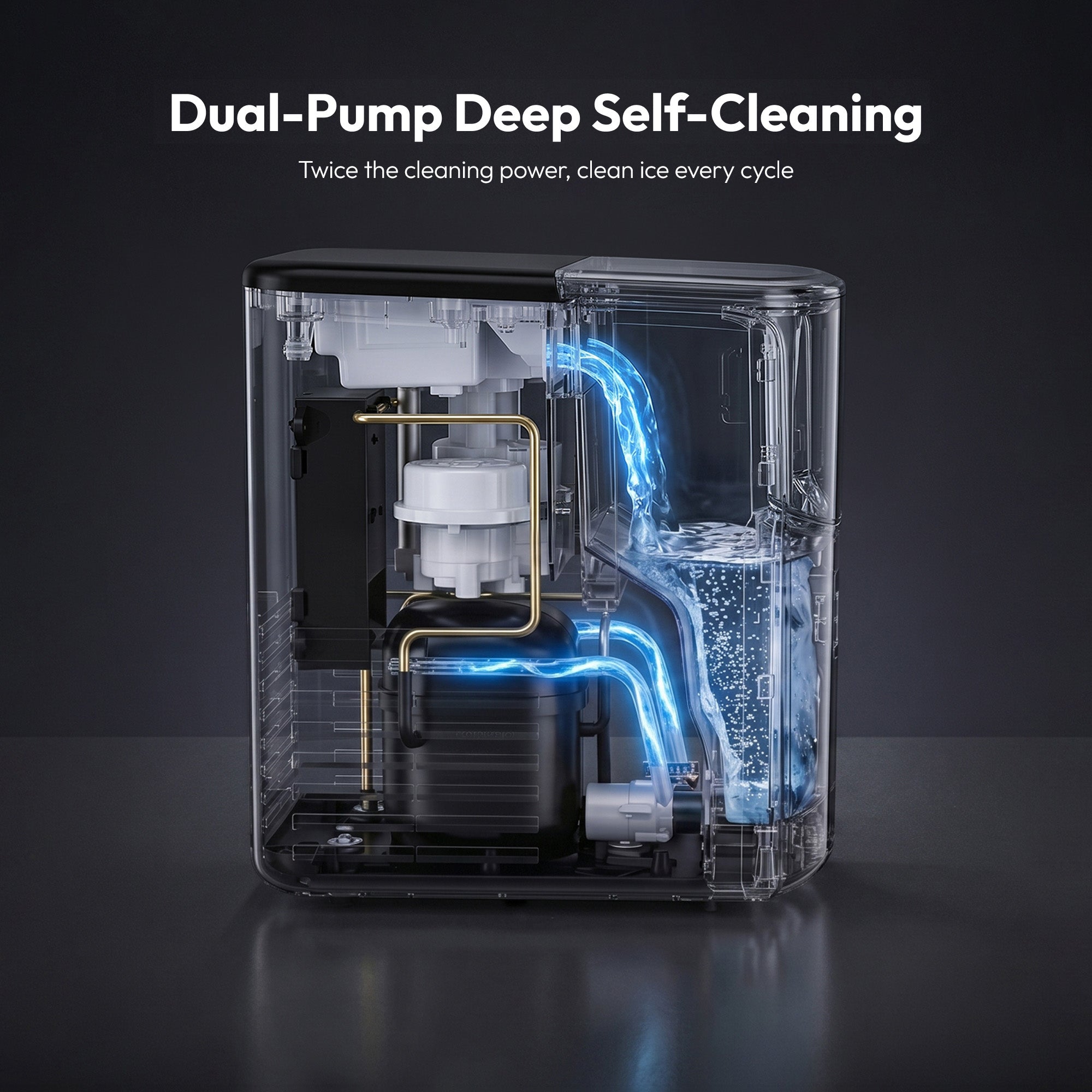 Euhomy Pearl L1 Max Nugget Ice Maker