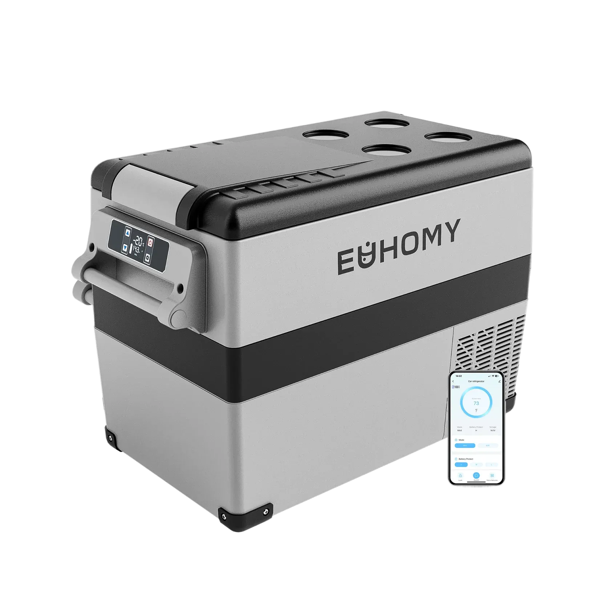 12V Portable Car Refrigerator | App-Controlled, Frost-Free 12V Portable Car Refrigerator | App-Controlled, Frost-Free